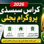 Cross Subsidy Program Electricity 2026